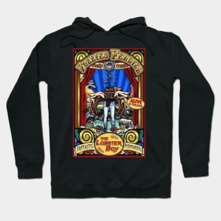 The Lobster Boy Sideshow Poster Hoodie